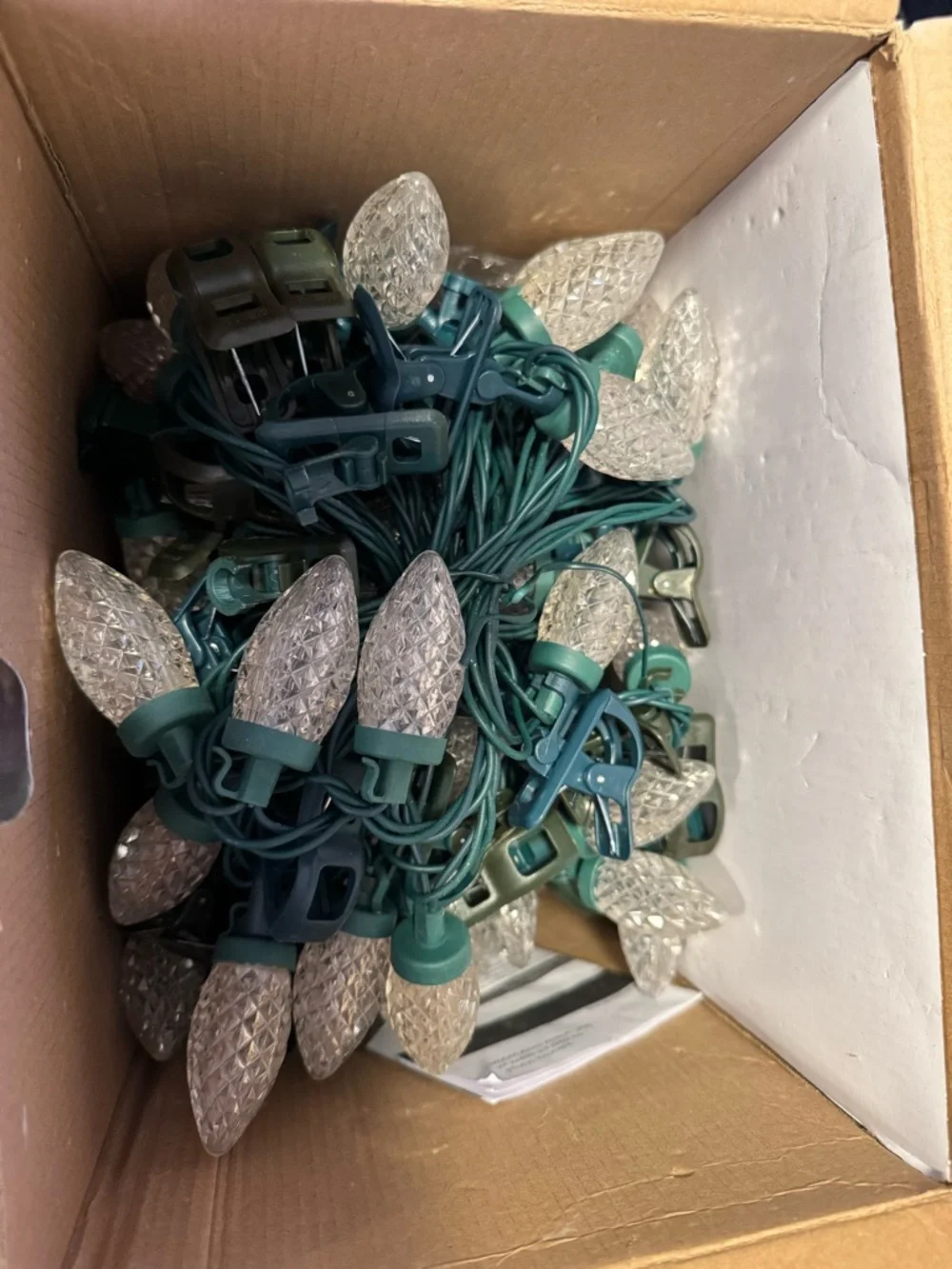 NEW Noma Warm White Quick-Clip C9 LED String Lights